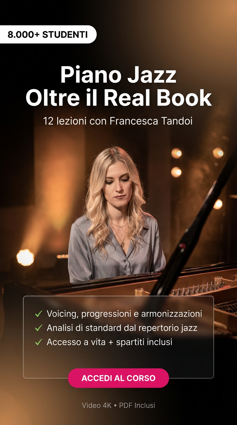 PIANO JAZZ - OLTRE IL REAL BOOK - Francesca Tandoi