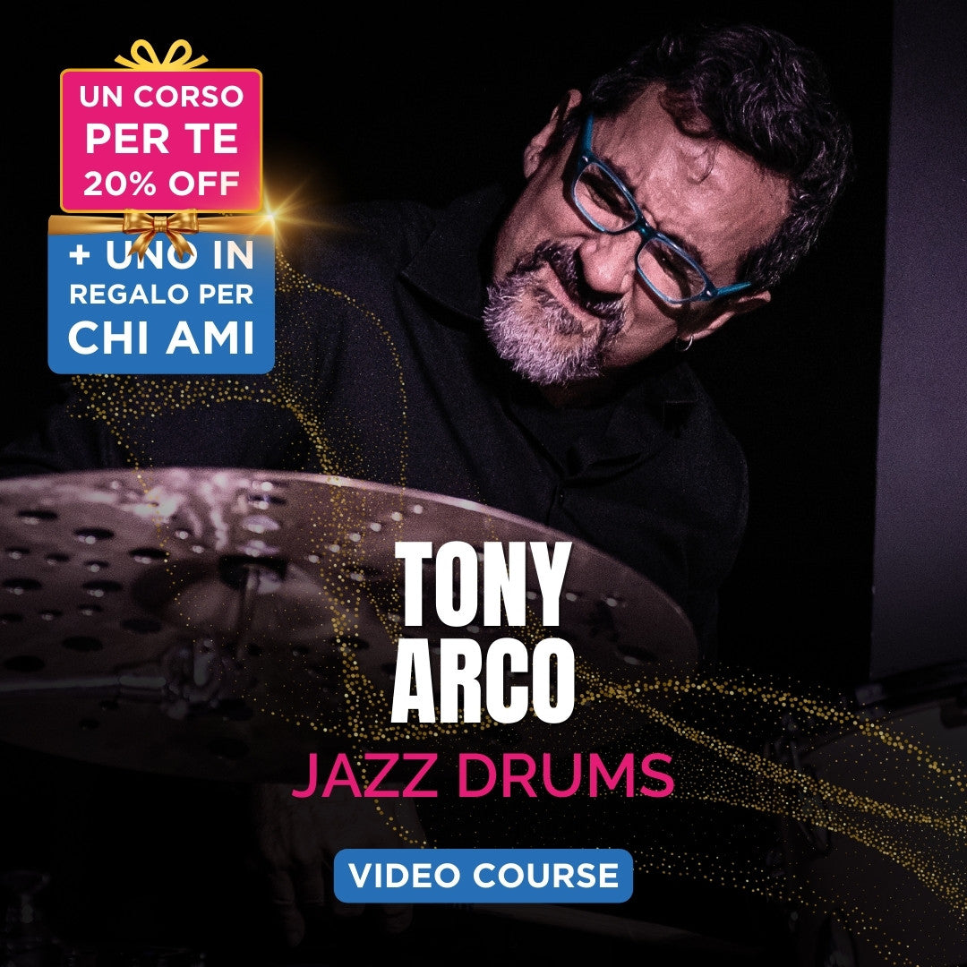 L'EVOLUZIONE DELLA BATTERIA NEL JAZZ - Tony Arco