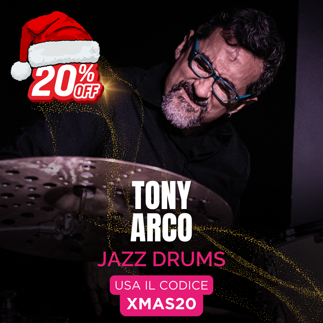 L'EVOLUZIONE DELLA BATTERIA NEL JAZZ - Tony Arco