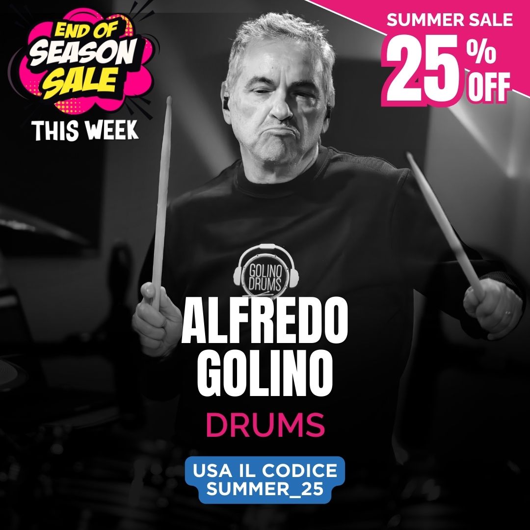 DRUMMING INSIDE MUSIC - Alfredo Golino