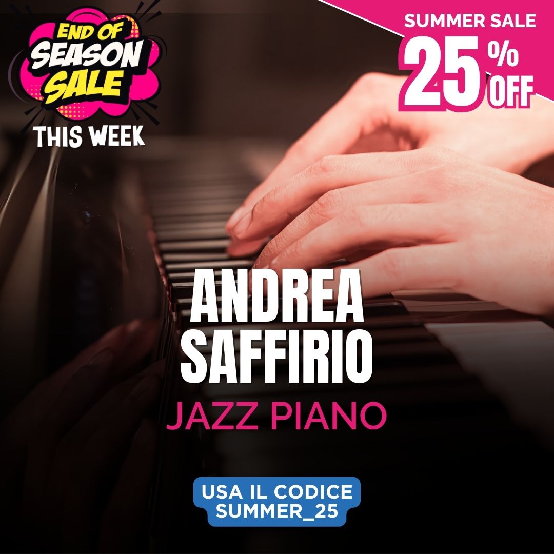 PIANO JAZZ PER PRINCIPIANTI - Andrea Saffirio