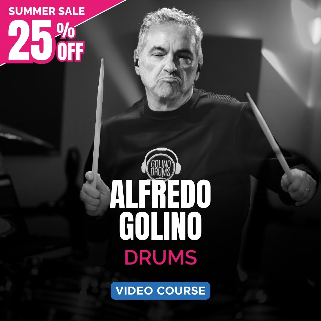 DRUMMING INSIDE MUSIC - Alfredo Golino