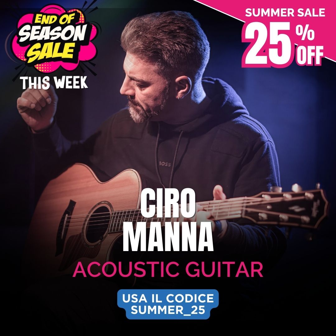 LA CHITARRA ACUSTICA NEL POP - Ciro Manna