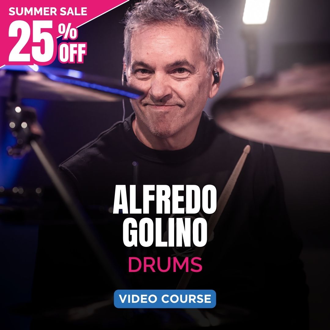 DRUMMING INSIDE MUSIC - Alfredo Golino