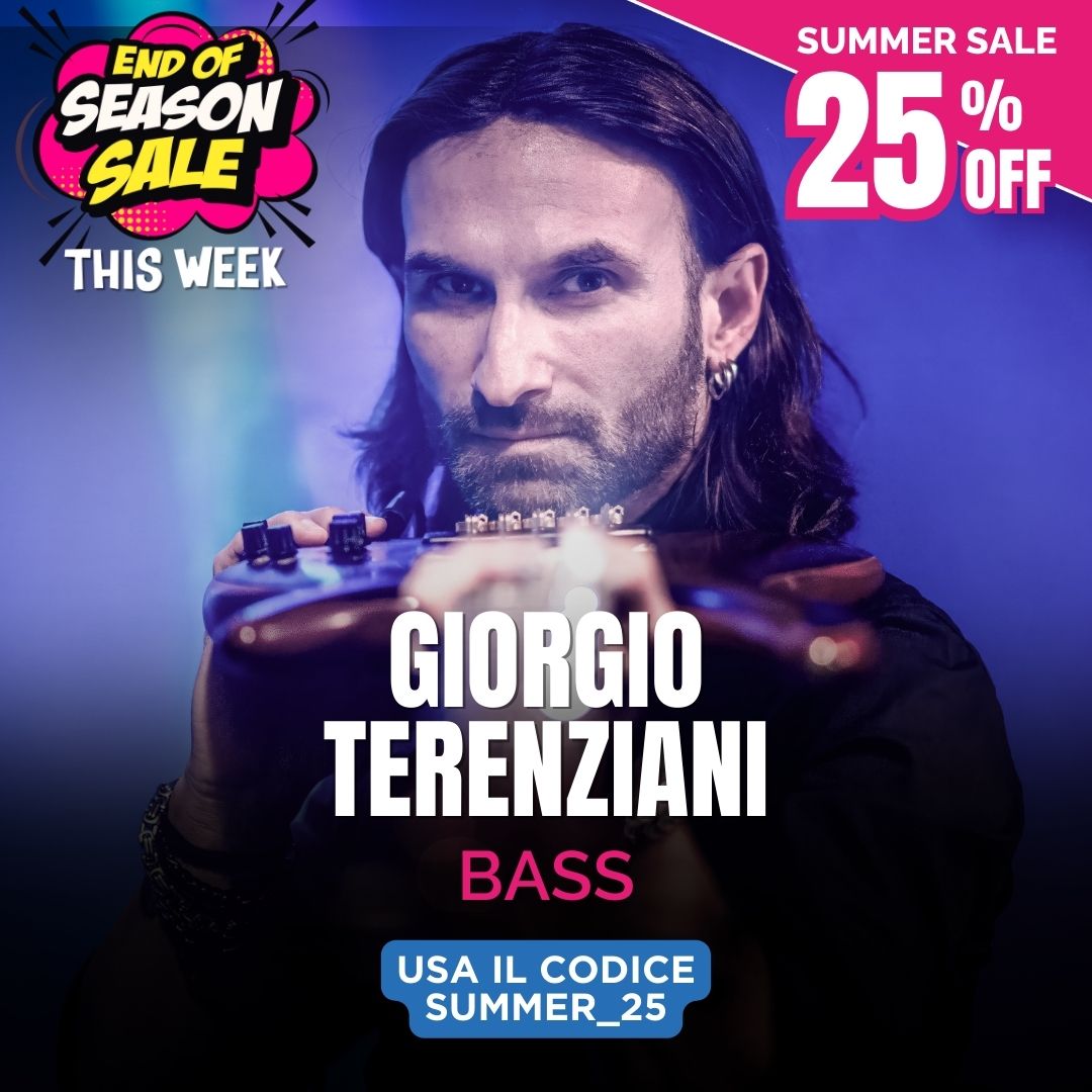 ULTIMATE ROCK BASS TECHNIQUE - Giorgio Terenziani