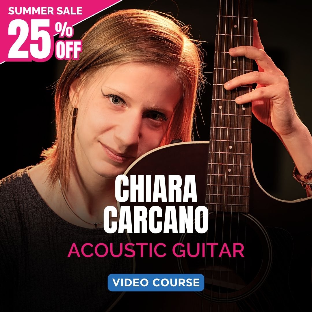 LEARN GUITAR AT YOUR OWN PACE – Chiara Carcano