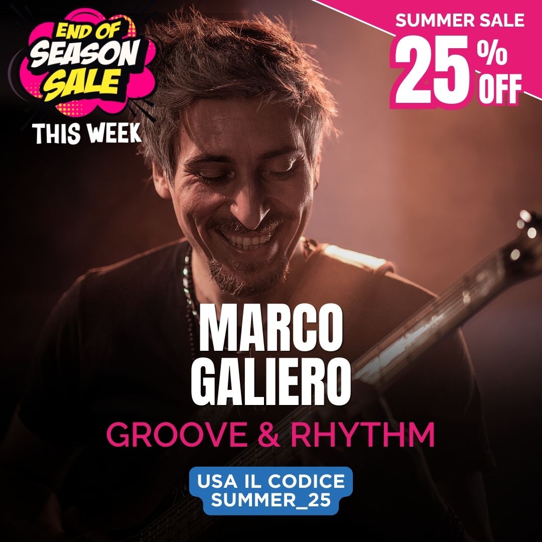 GROOVE MASTERCLASS - Marco Galiero