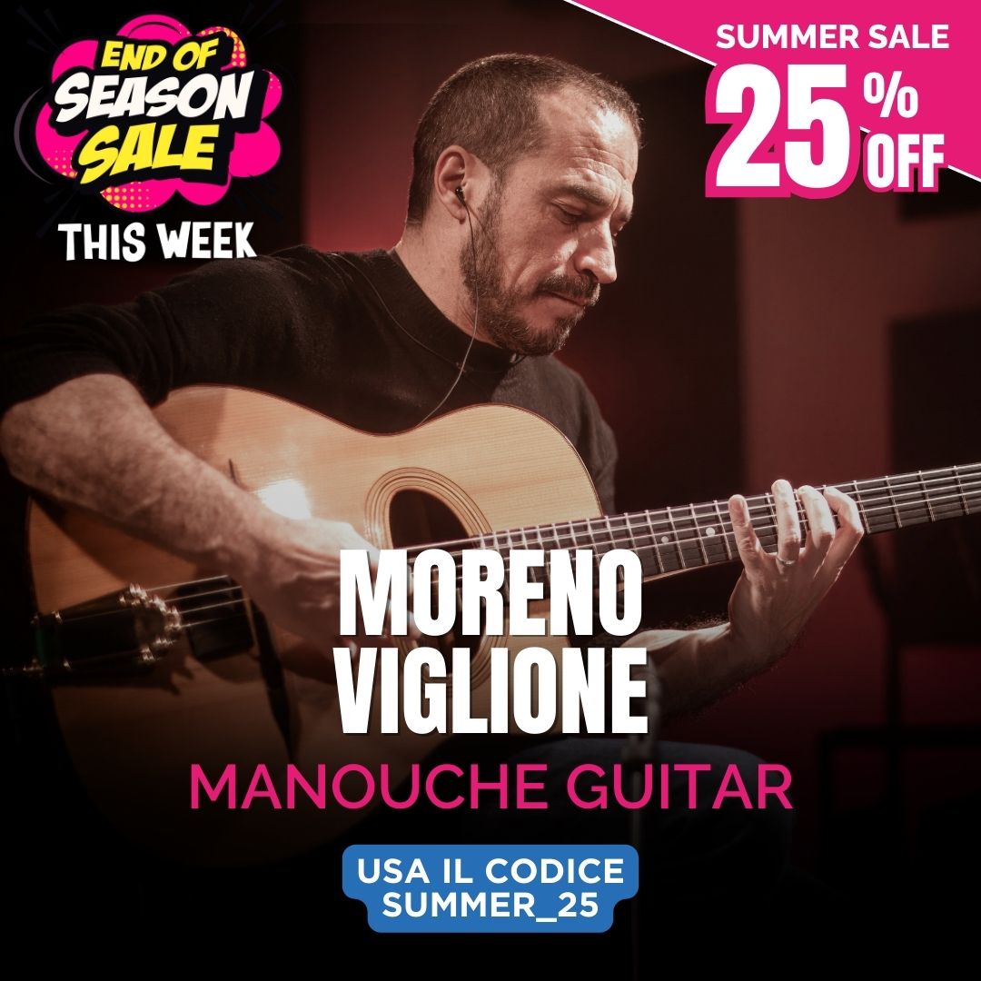 LA CHITARRA MANOUCHE NELLO STILE DI DJANGO REINHARDT - Moreno Viglione