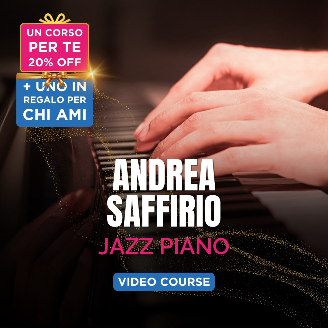PIANO JAZZ PER PRINCIPIANTI - Andrea Saffirio