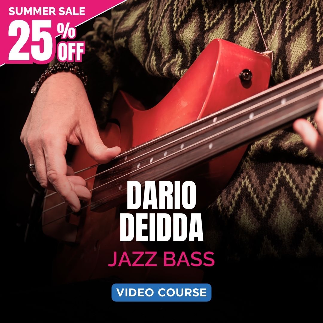 MY WAY, IL BASSO JAZZ DALLA TECNICA ALLA CREATIVITÀ - Dario Deidda