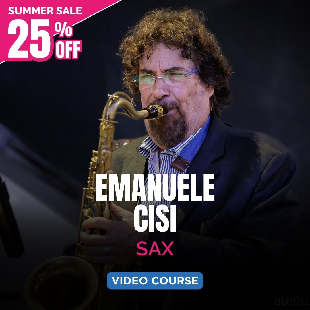 CORSO DI SAX: SUONARE CON ORECCHIO, MENTE E CUORE - Emanuele Cisi