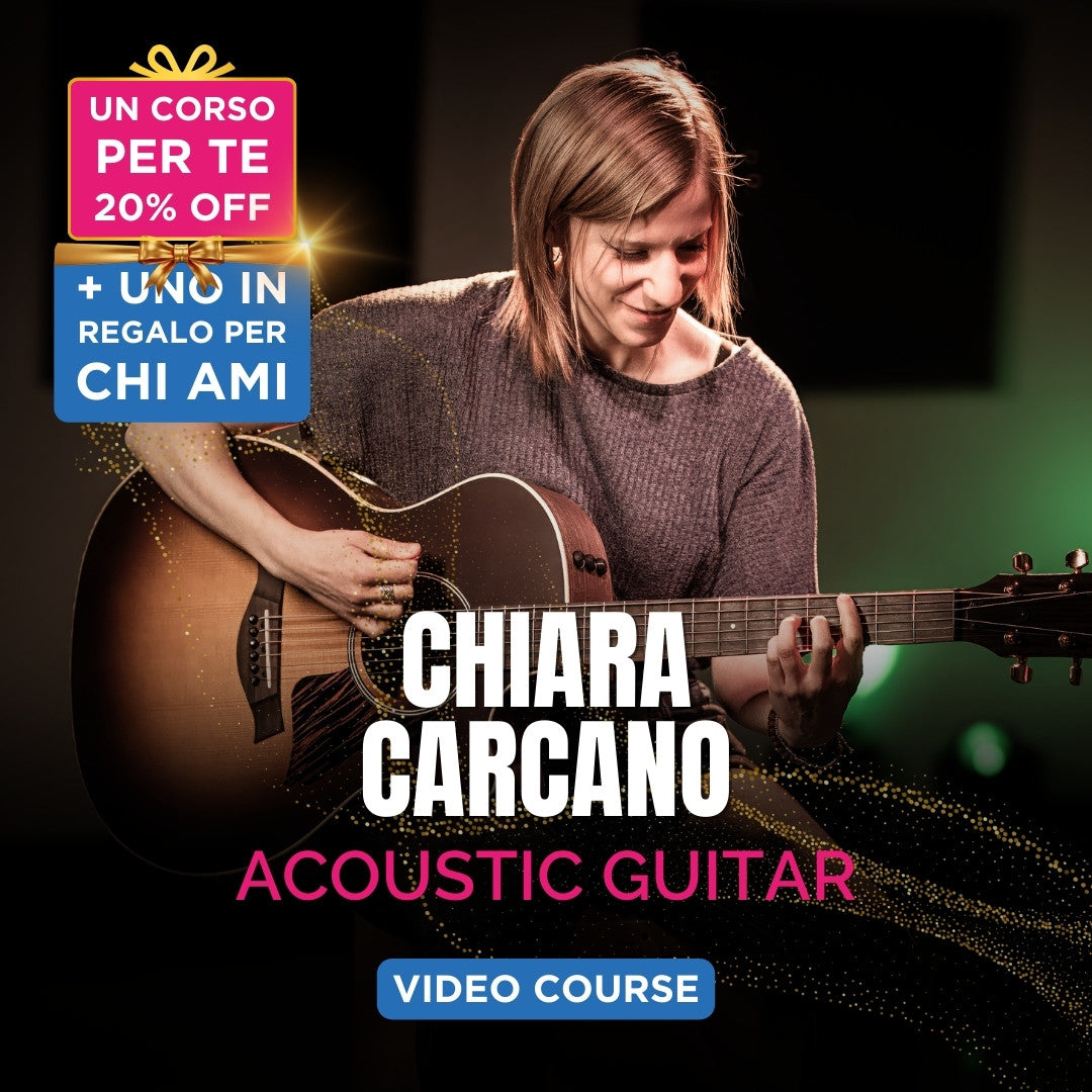 IMPARA LA CHITARRA CON CHIARA - Chiara Carcano