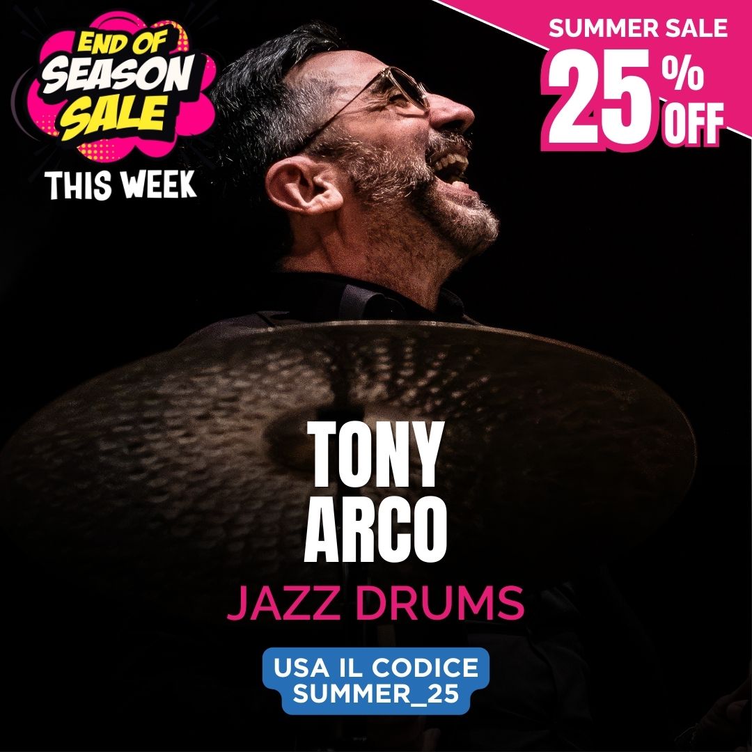 L'EVOLUZIONE DELLA BATTERIA NEL JAZZ - Tony Arco