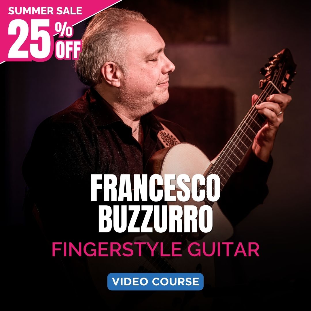 Mastering Fingerstyle Jazz and the Art of Playing Solo – with Francesco Buzzurro