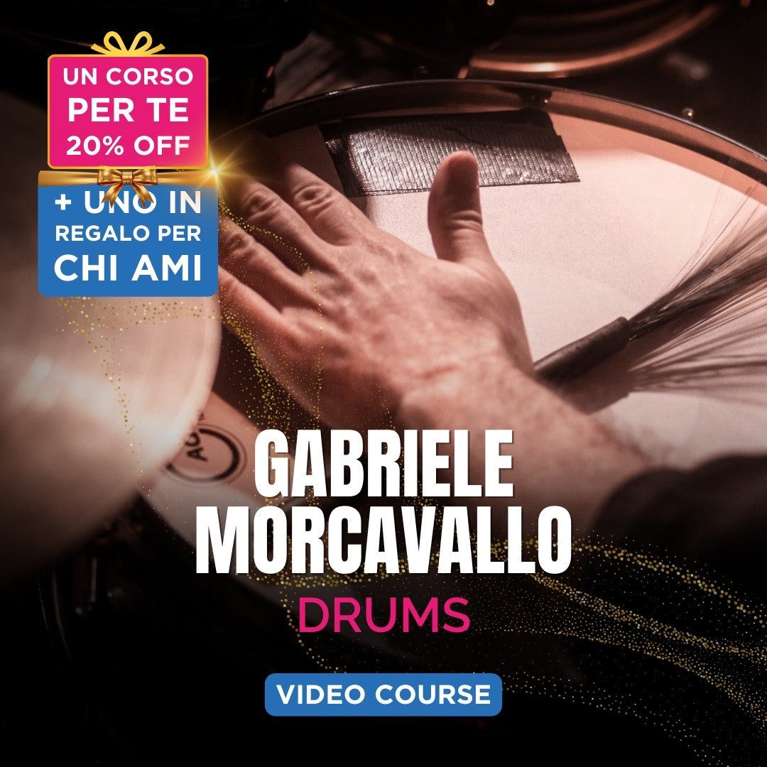 DRUMMING FROM SCRATCH – Gabriele Morcavallo