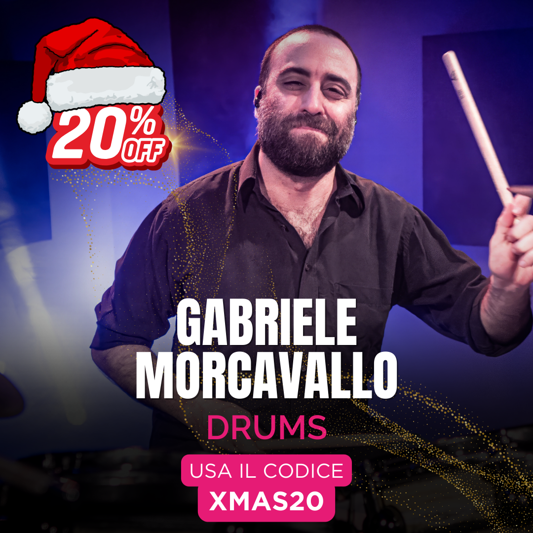 DRUMMING FROM SCRATCH – Gabriele Morcavallo