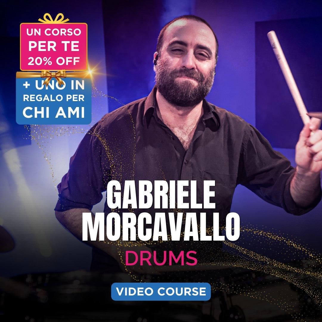 DRUMMING FROM SCRATCH – Gabriele Morcavallo