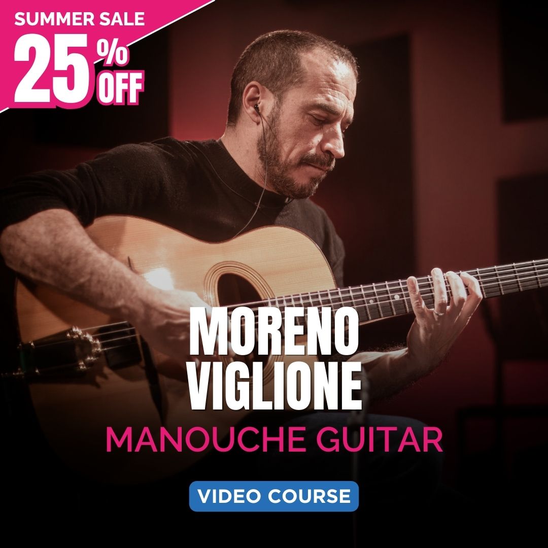 GYPSY JAZZ GUITAR IN THE STYLE OF DJANGO REINHARDT – Moreno Viglione