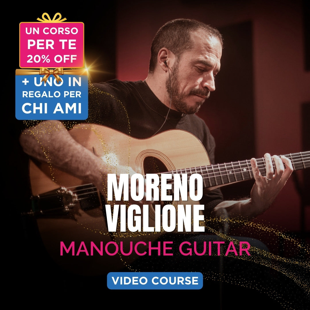 LA CHITARRA MANOUCHE NELLO STILE DI DJANGO REINHARDT - Moreno Viglione