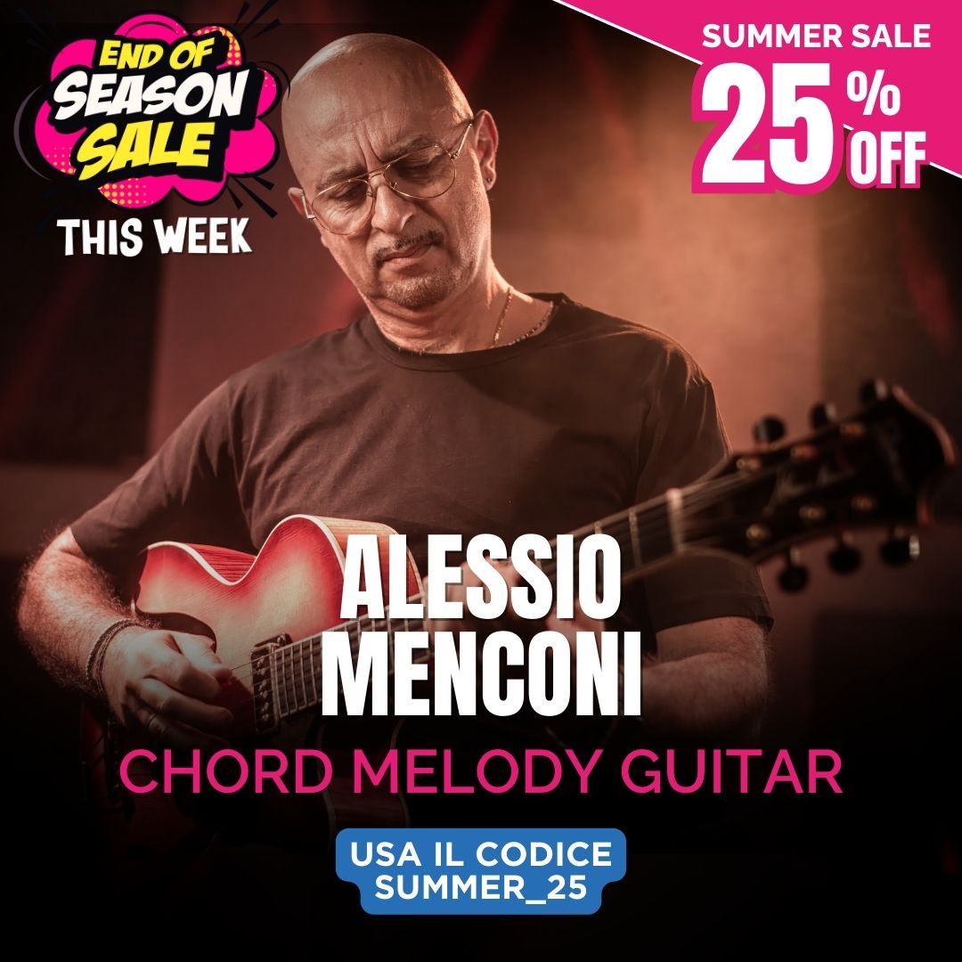 JAZZ GUITAR SOLO PLAYING - Alessio Menconi