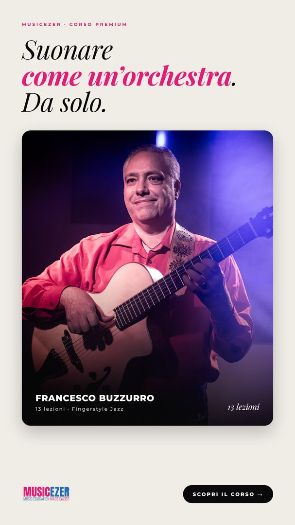 Mastering Fingerstyle Jazz and the Art of Playing Solo – with Francesco Buzzurro