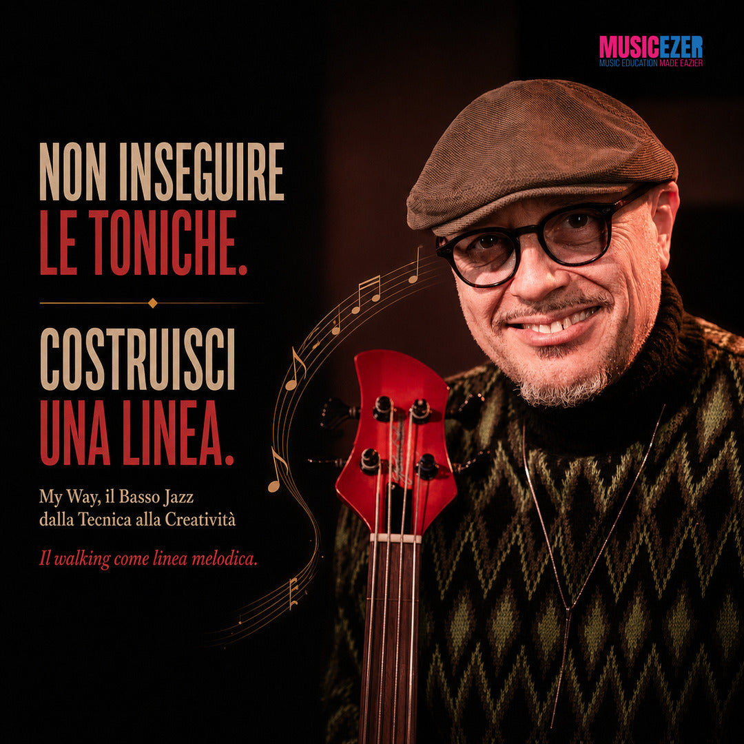 MY WAY, IL BASSO JAZZ DALLA TECNICA ALLA CREATIVITÀ - Dario Deidda