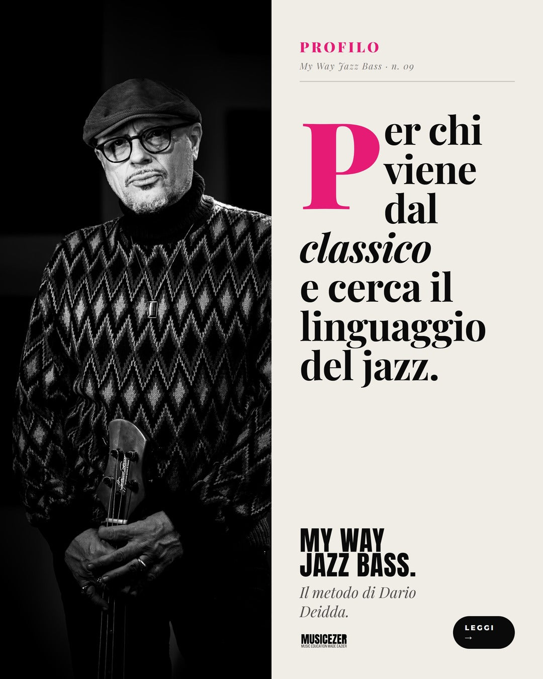MY WAY, JAZZ BASS FROM TECHNIQUE TO CREATIVITY – Dario Deidda