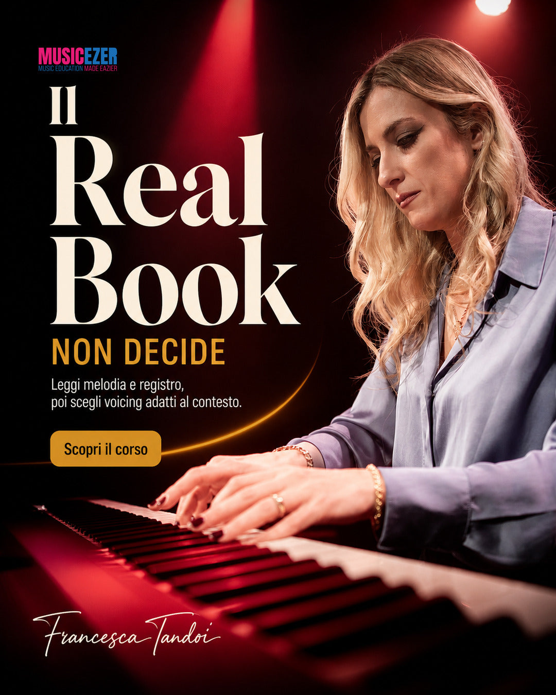 PIANO JAZZ - OLTRE IL REAL BOOK - Francesca Tandoi