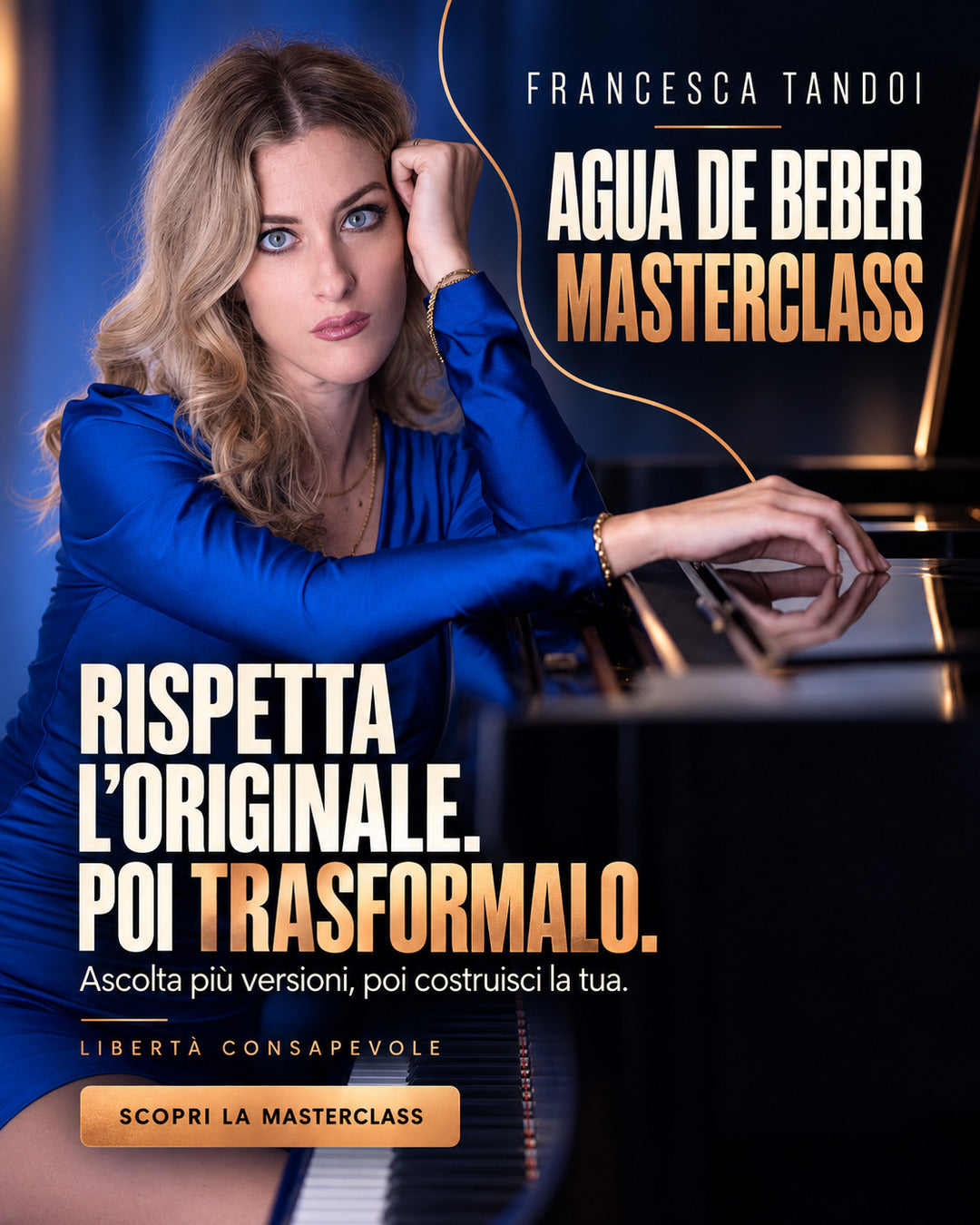 AGUA DE BEBER MASTERCLASS - Francesca Tandoi