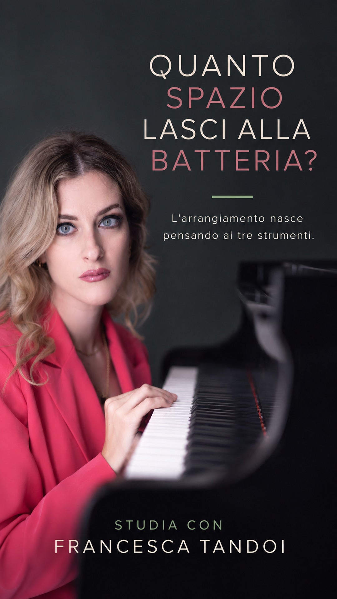 AGUA DE BEBER MASTERCLASS - Francesca Tandoi