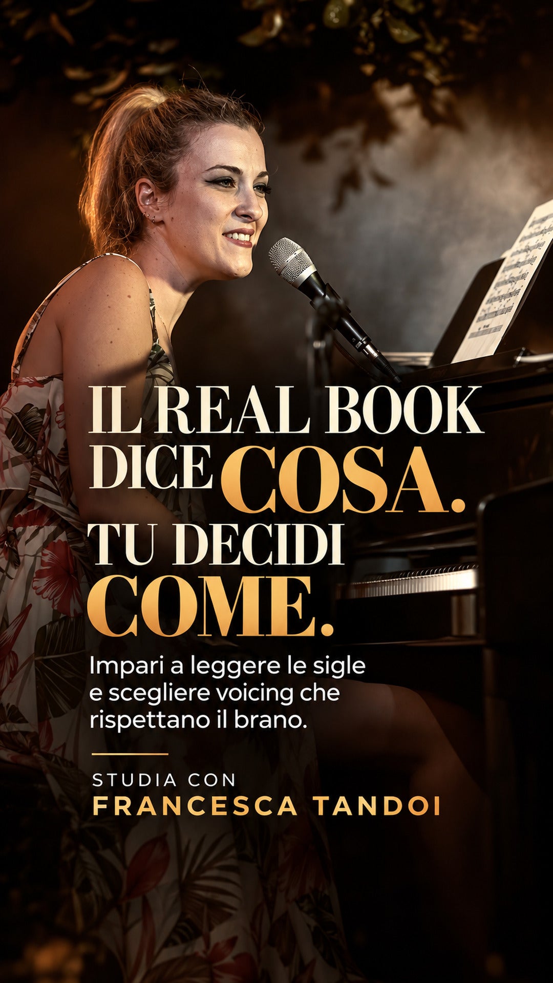 PIANO JAZZ - OLTRE IL REAL BOOK - Francesca Tandoi