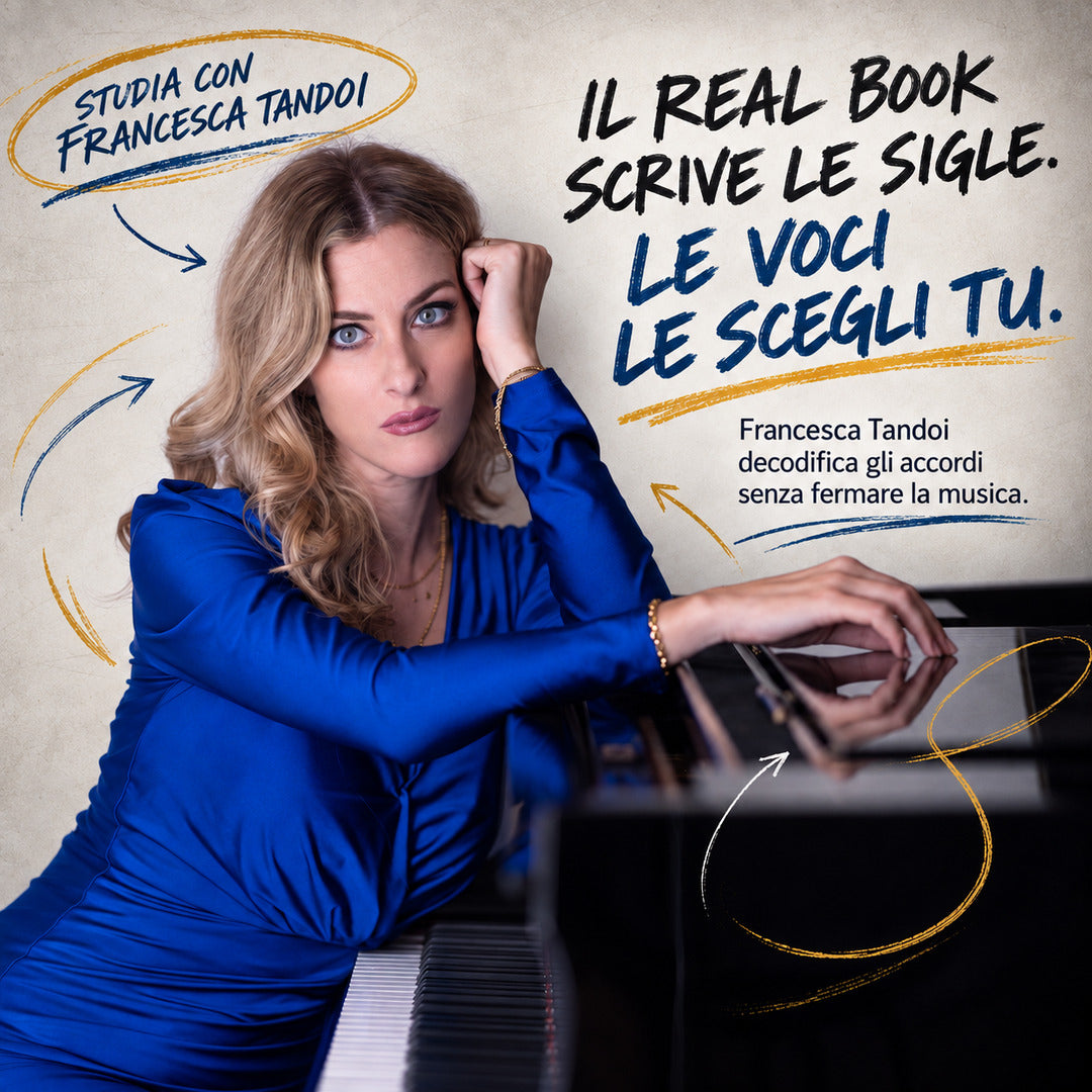 PIANO JAZZ - OLTRE IL REAL BOOK - Francesca Tandoi