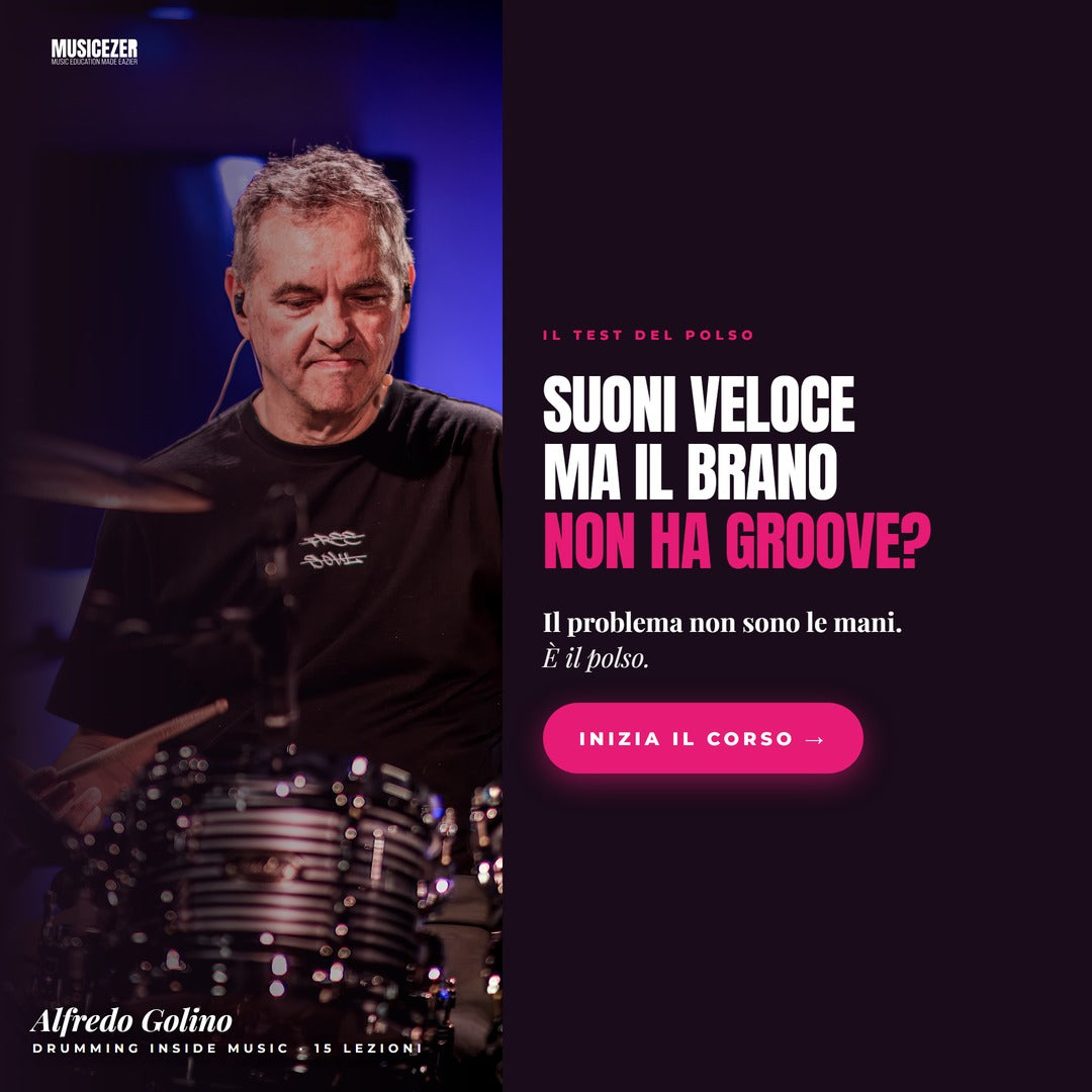 DRUMMING INSIDE MUSIC - Alfredo Golino