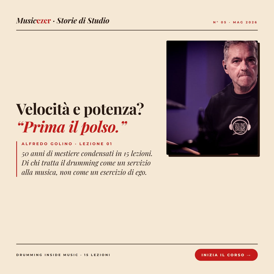 DRUMMING INSIDE MUSIC - Alfredo Golino