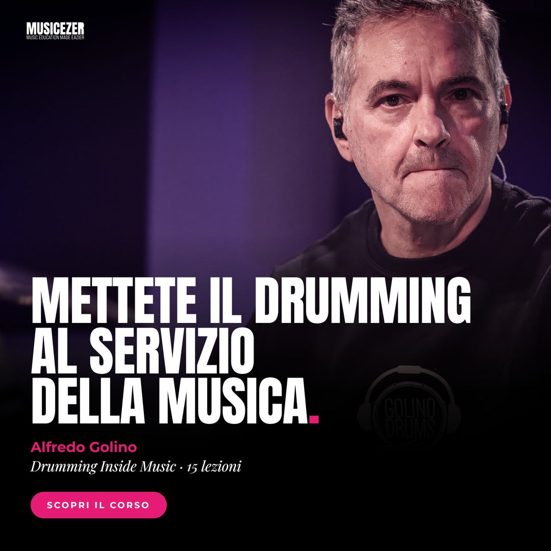DRUMMING INSIDE MUSIC - Alfredo Golino