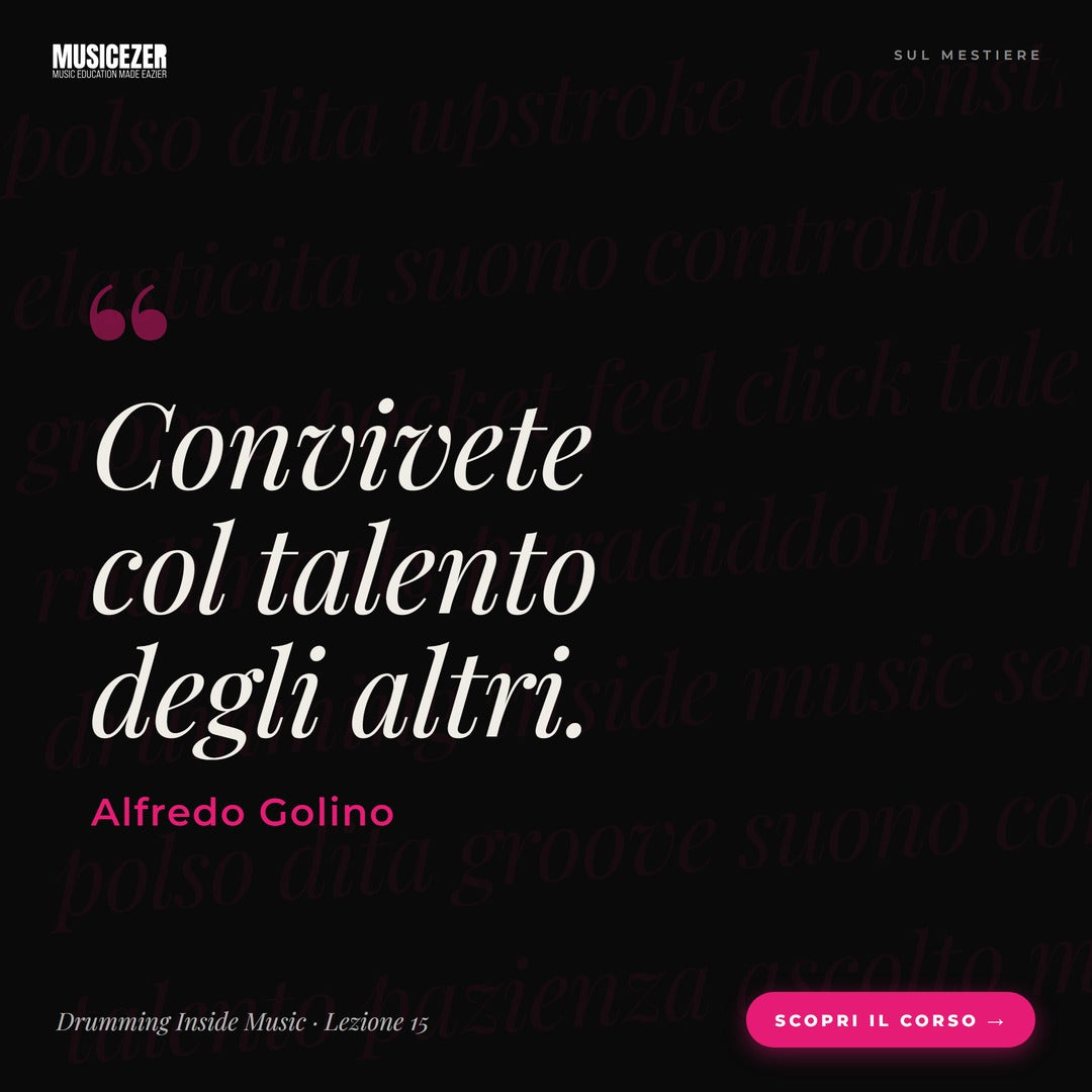 DRUMMING INSIDE MUSIC - Alfredo Golino