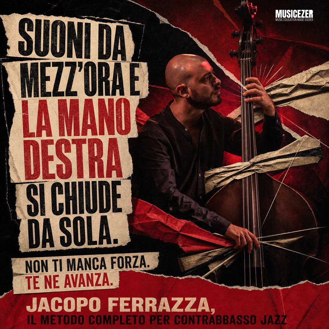 IL METODO COMPLETO PER CONTRABBASSO JAZZ - Jacopo Ferrazza