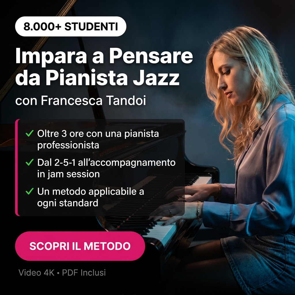 PIANO JAZZ - OLTRE IL REAL BOOK - Francesca Tandoi