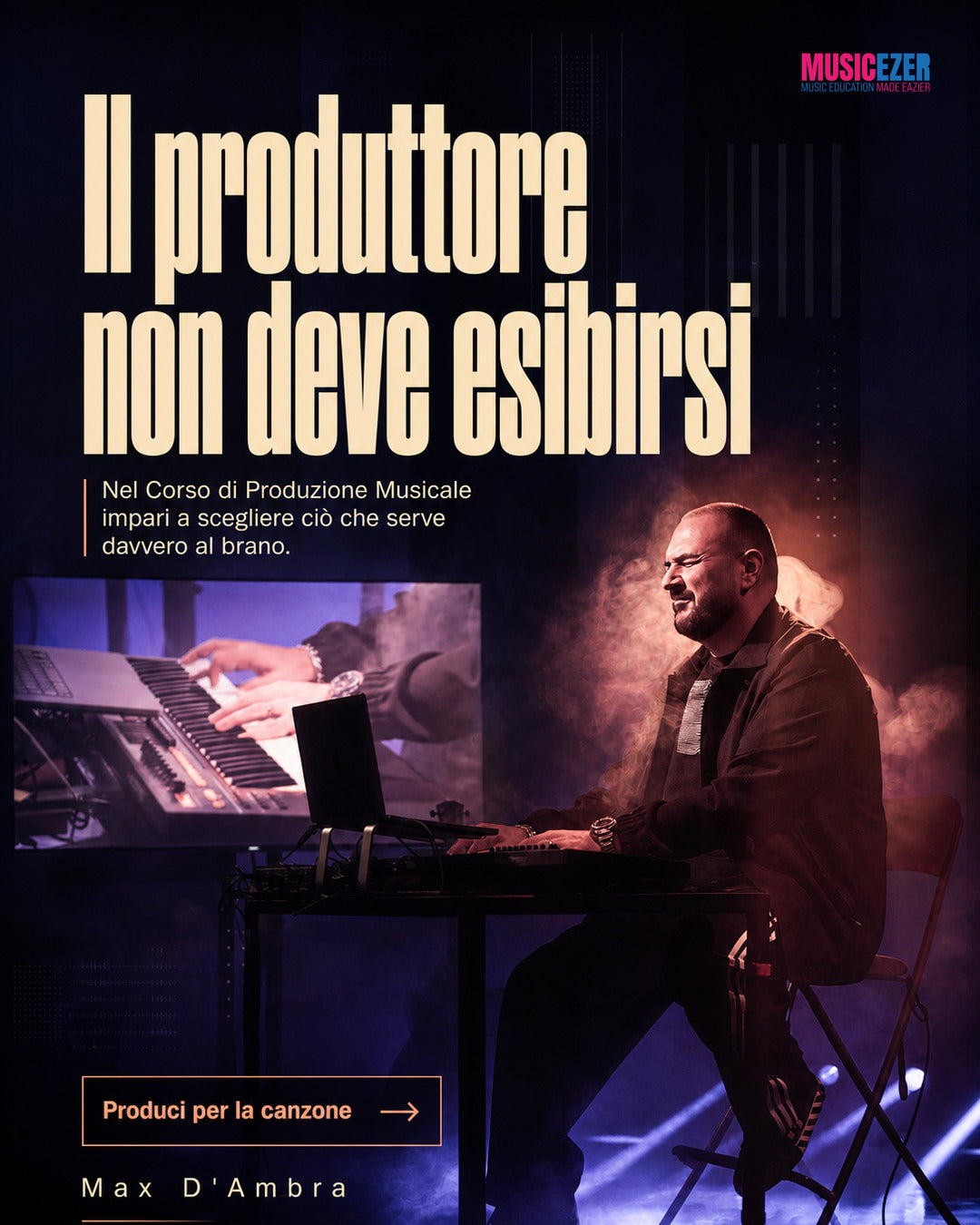 DALL'HOME STUDIO AL DISCO DI PLATINO - Max D'ambra