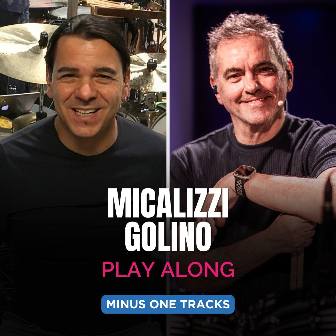 Micalizzi & Golino Play Along "Peaceful Sunday" - Italian Drummers