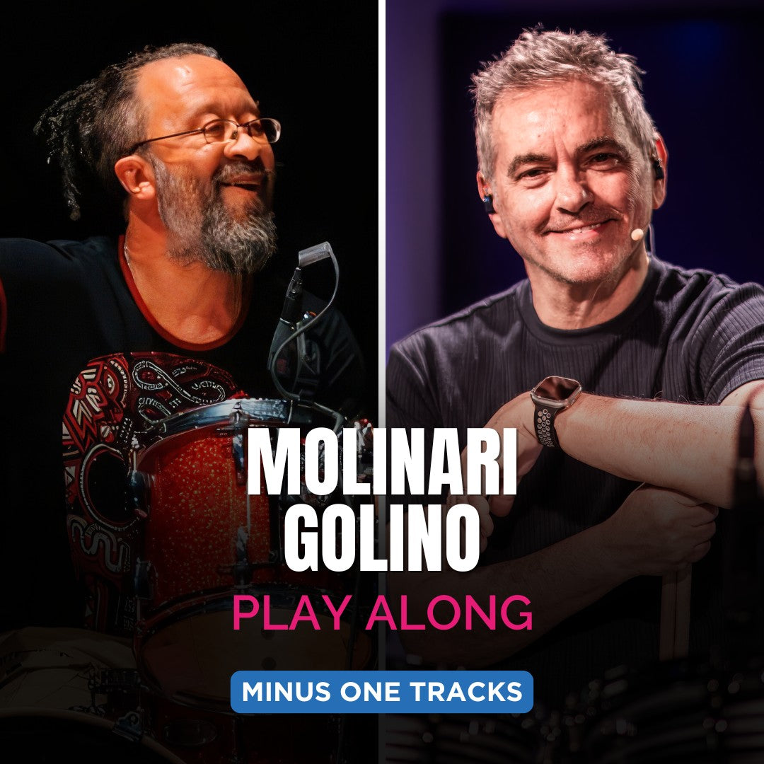 Molinari & Golino Play Along "Little Throat" - Italian Drummers