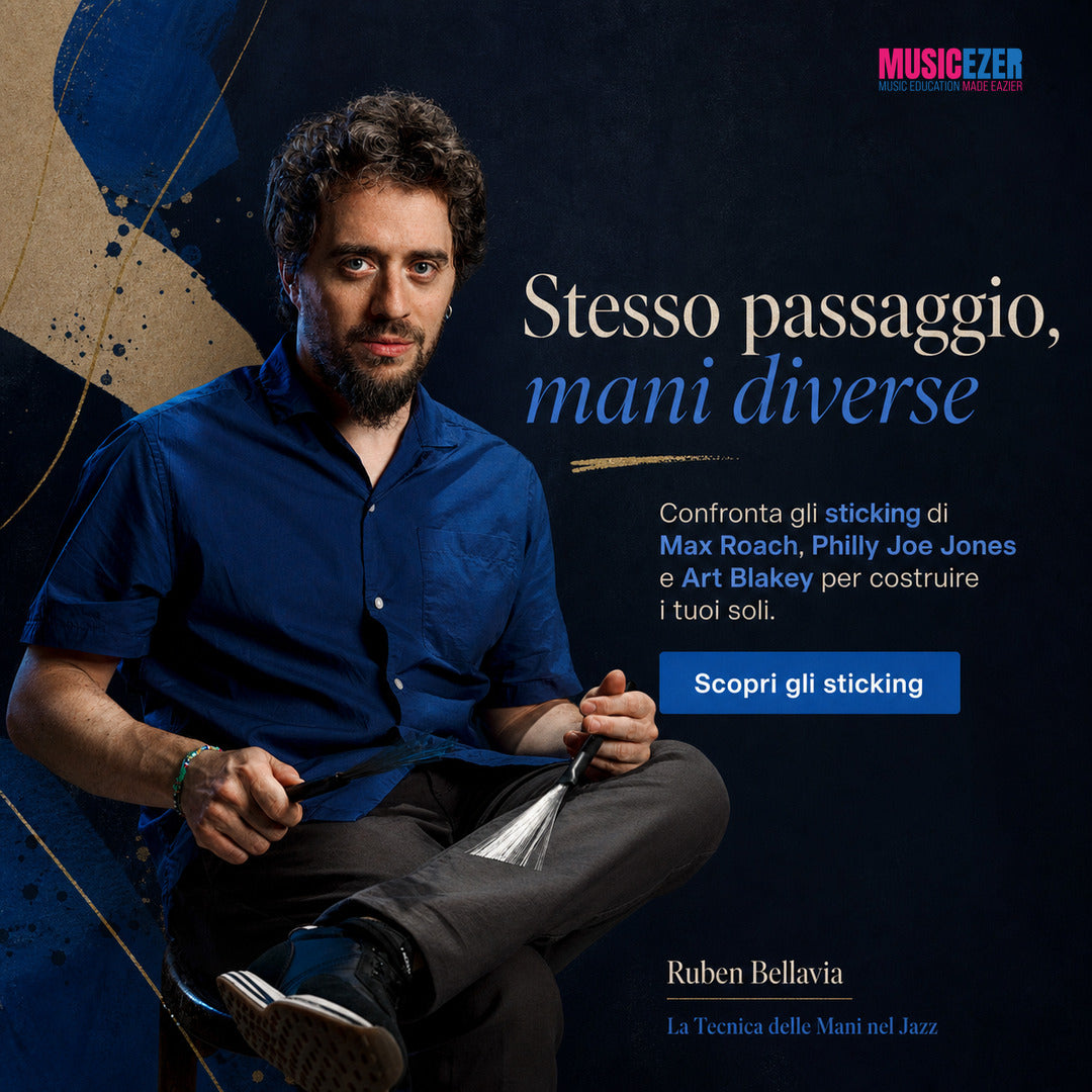 LA TECNICA DELLE MANI NEL JAZZ - Ruben Bellavia