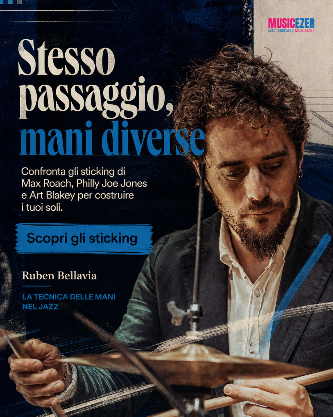 LA TECNICA DELLE MANI NEL JAZZ - Ruben Bellavia
