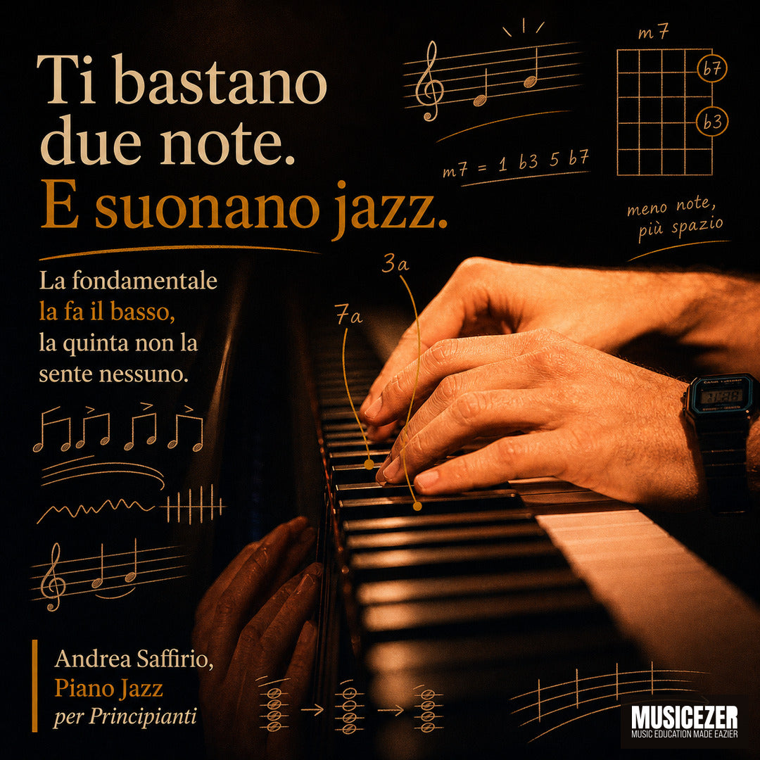 JAZZ PIANO FOR BEGINNERS - Andrea Saffirio