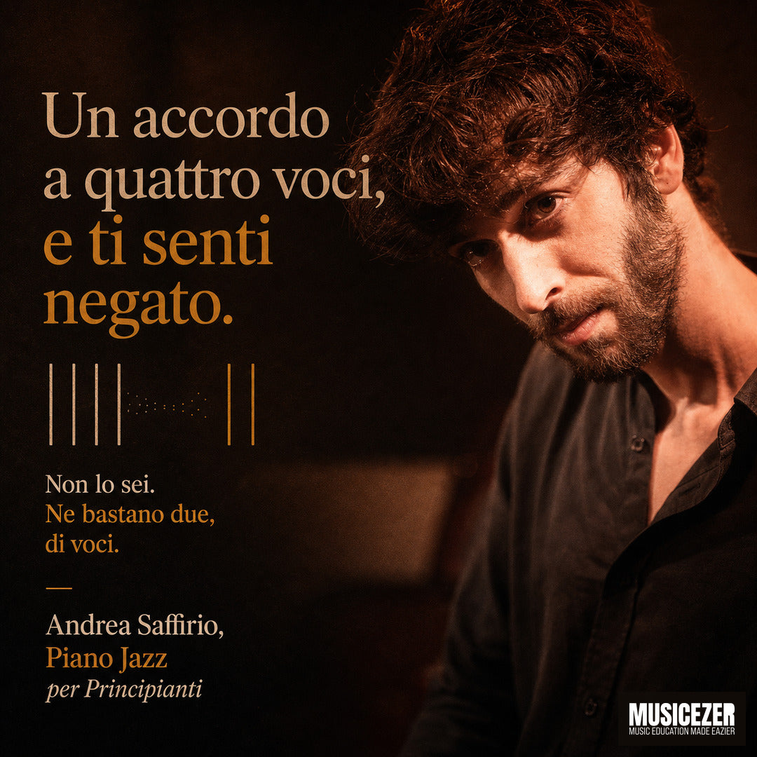 PIANO JAZZ PER PRINCIPIANTI - Andrea Saffirio