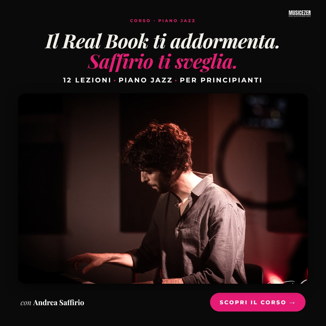 PIANO JAZZ PER PRINCIPIANTI - Andrea Saffirio