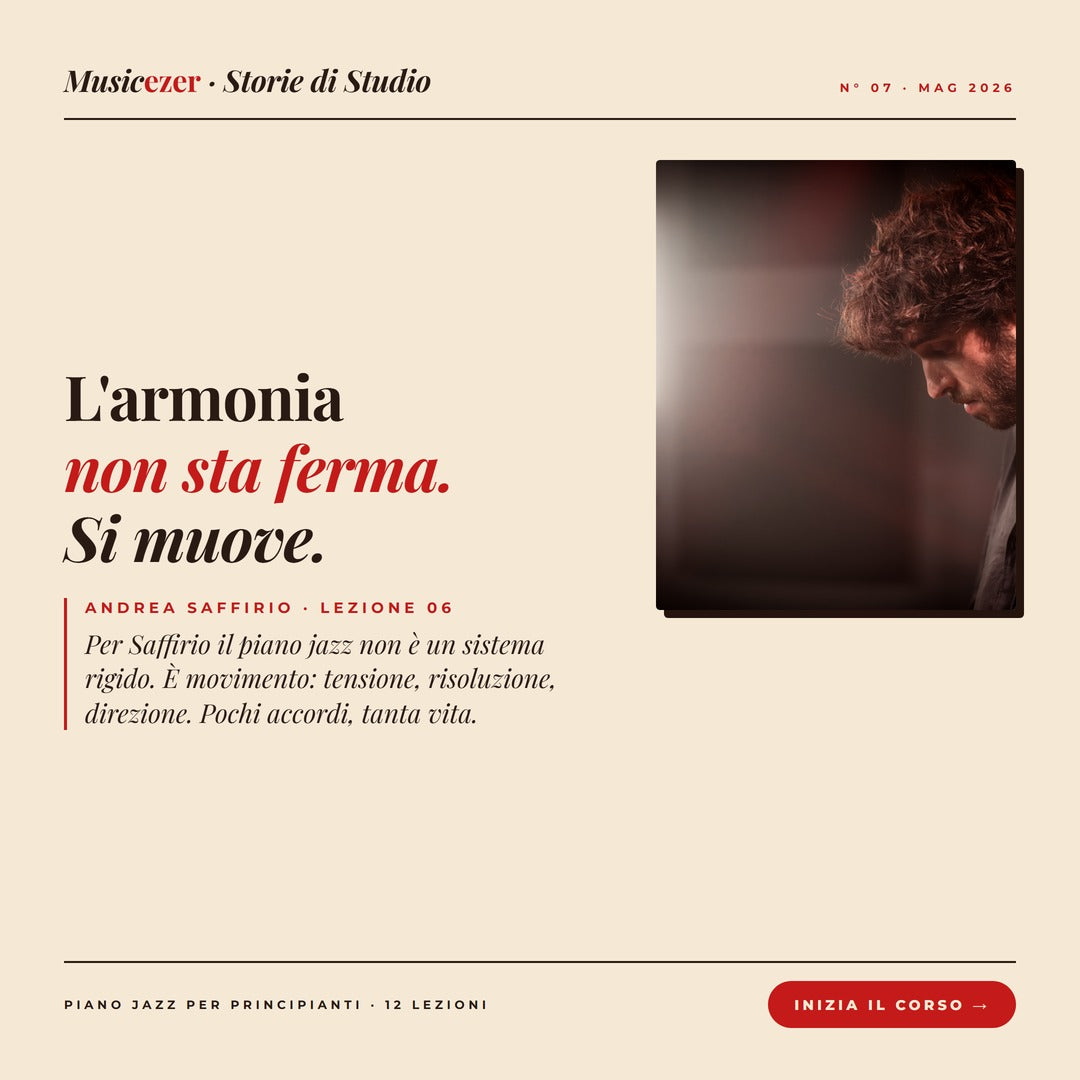 PIANO JAZZ PER PRINCIPIANTI - Andrea Saffirio