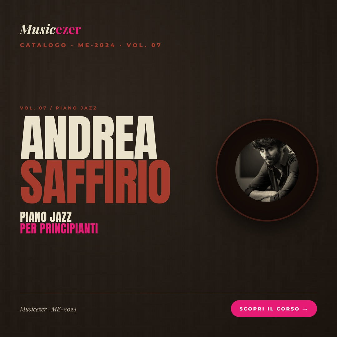 PIANO JAZZ PER PRINCIPIANTI - Andrea Saffirio