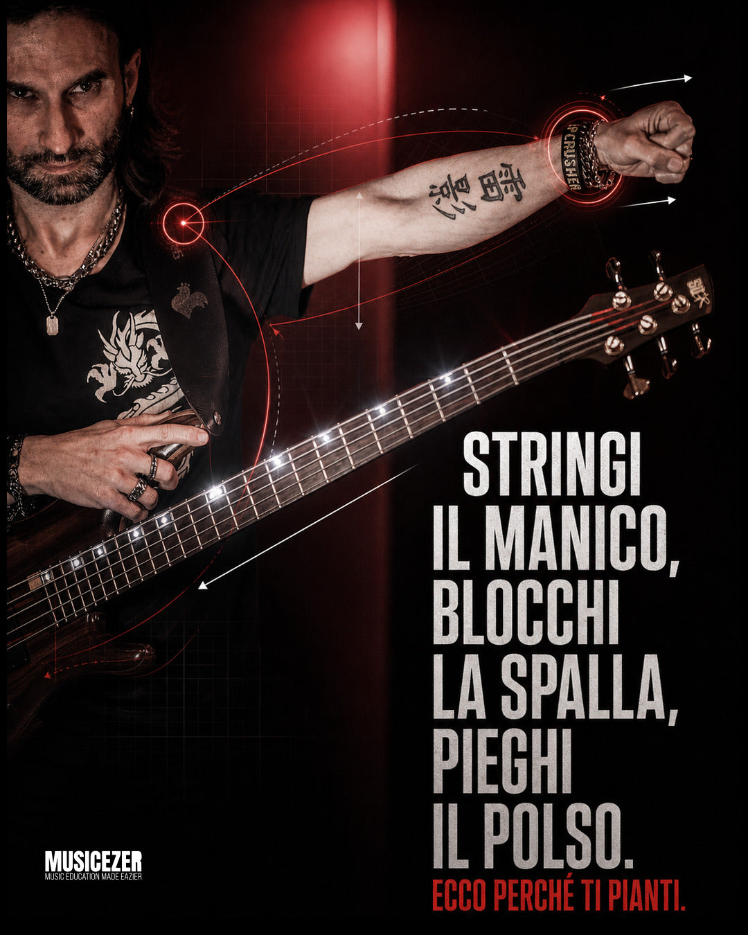 ULTIMATE ROCK BASS TECHNIQUE - Giorgio Terenziani