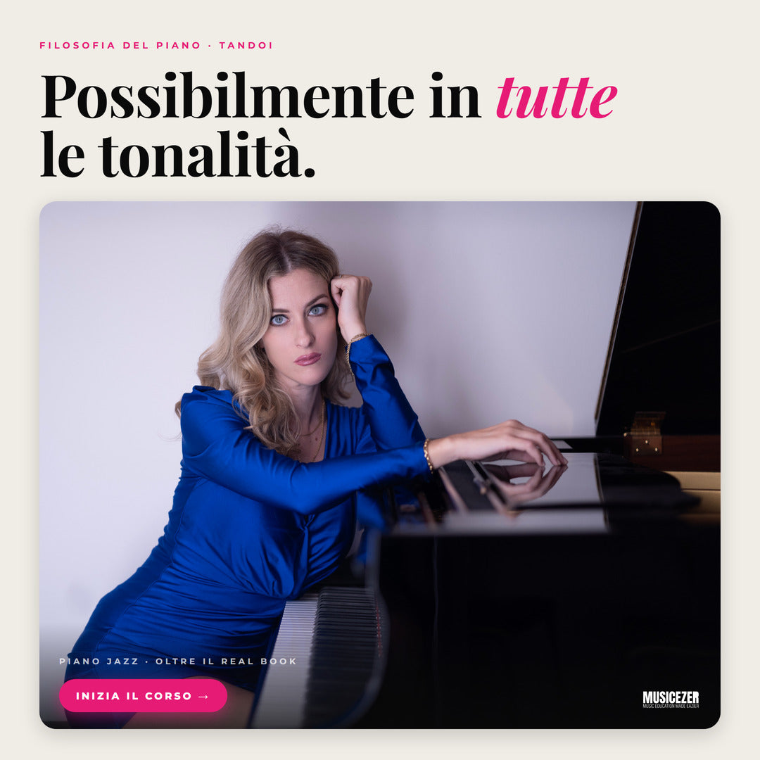 JAZZ PIANO - BEYOND THE REAL BOOK with Francesca Tandoi